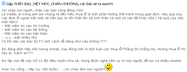 that bai trong dau tu forex